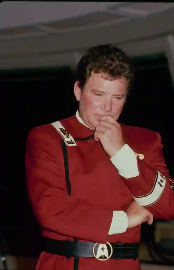 UNITED  STATES  -  Actor  William  Shatner  in  costume  as  Captain  James  T.  Kirk  from  'Star