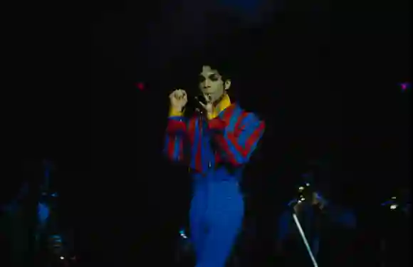 UNITED  STATES  -    American  singer  and  musician  Prince  in  concert,  circa  1995.DMI/The  L