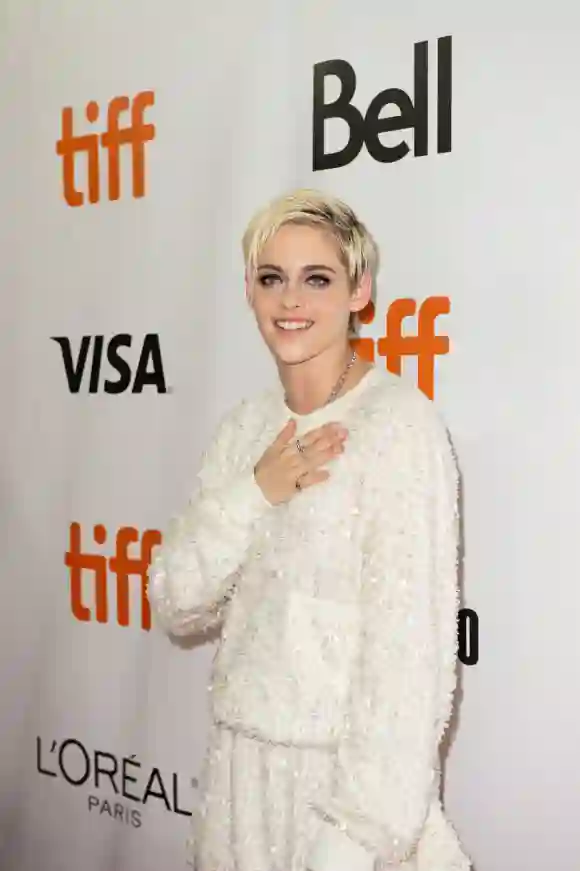 A  Toronto  International  Film  Festival  red  carpet,  Kirsten  Stewart  in  Canada Model Released