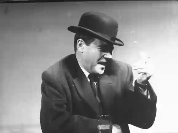 Actor  Jack  Lemmon  acting  the  part  of  a  drunk  in  The  Apartment  directed  by  Billy  Wilde