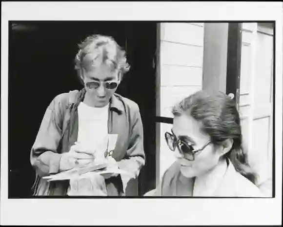 UNITED  STATES  -  circa  1978:  John  Lennon  and  Yoko  Ono.DMI/The  LIFE  Picture  Collection