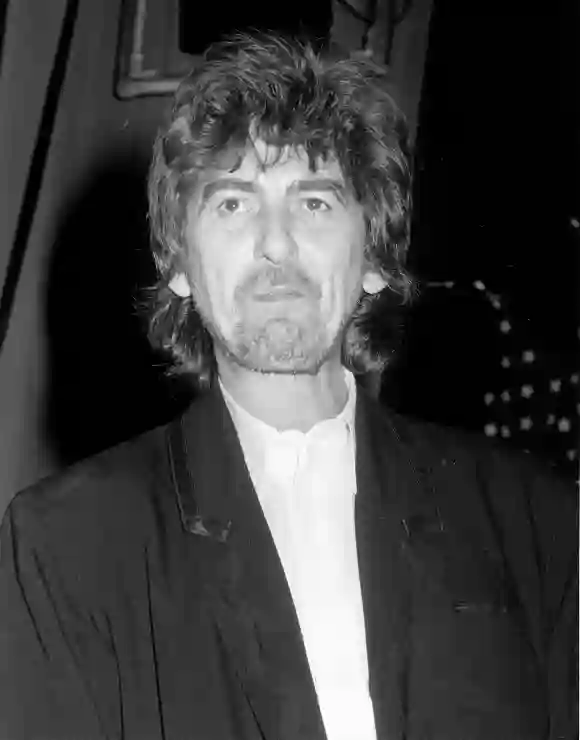 Musician  George  Harrison  at  Rock  &  Roll  Hall  of  Fame.DMI/The  LIFE  Picture  Collection