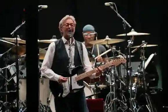 Syndication: The Columbus Dispatch, Sep 8, 2022; Columbus, Ohio, USA; Eric Clapton performs at the Schottenstein Center.