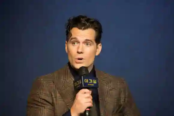 Henry Cavill, Jan 18, 2024 : Hollywood actor Henry Cavill attends a press conference for the new hollywood movie Argylle