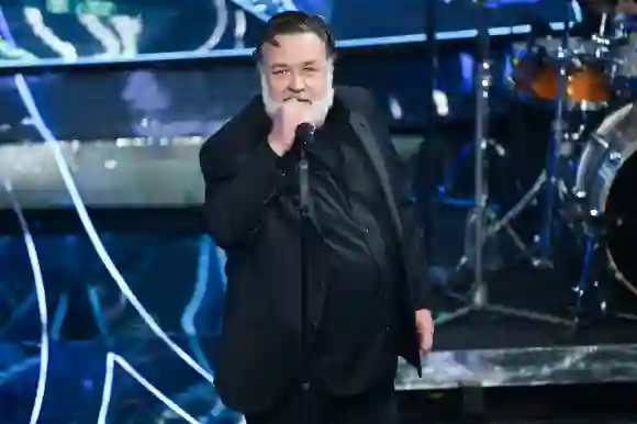 74e Festival de musique de Sanremo 2024 Russell Crowe assiste au 74e Festival de musique de Sanremo 2024 au Teatro Ariston le févr...