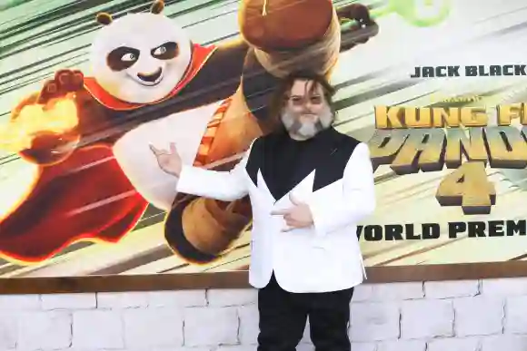 Jack Black at Kung Fu Panda 4 Premiere held at the AMC 14, The Grove, Los Angeles, CA, March 3, 2024. Photo Credit: Jose