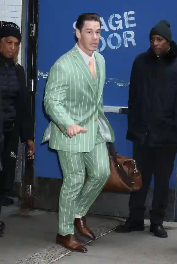 NEW YORK, NY - MARCH 6: John Cena seen at Good Morning America on March 06, 2024 in New York City. Copyright: xRWx