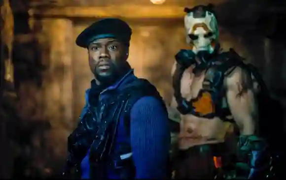 Kevin Hart USA. Kevin Hart in a scene from the (C)Lions Gate Films new movie : Borderlands (2024) . Plot: The popular vi