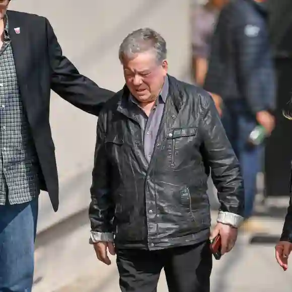 Celebrities spotted at the Jimmy Kimmel Live! Featuring: William Shatner Where: Los Angeles, California, United States W