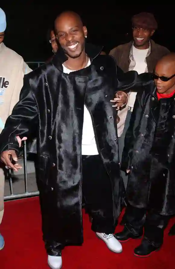 NEVER DIE ALONE PREMIERE NY DMX WITH HIS SON AT THE NEVER DIE ALONE PREMIERE HELD AT CHELSEA WEST CINEMAS. NEW YORK CITY