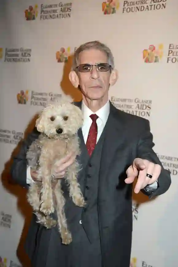 Elizabeth Glaser Pediatric Aids Foundation Dinner Richard Belzer and his dog Bebe attends the Elizabeth Glaser Pediatric