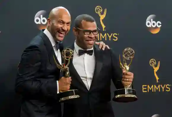 68th Annual Primetime Emmy Awards - Press Room 18 September 2016 - Los Angeles, California - Keegan-Michael Key, Jordan