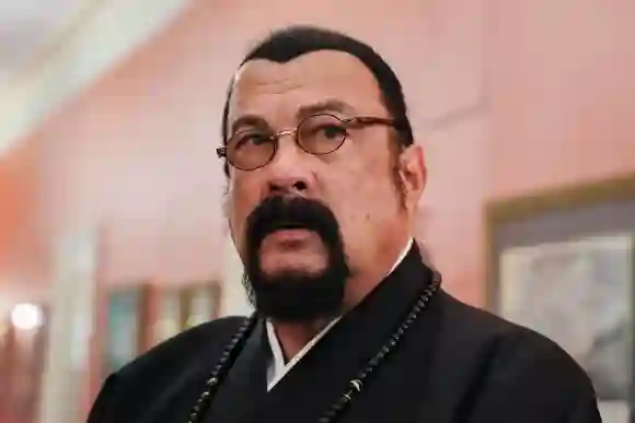 RUSSIA, MOSCOW - MAY 7, 2024: Actor Steven Seagal anticipates an inauguration ceremony for Russia s President Vladimir P