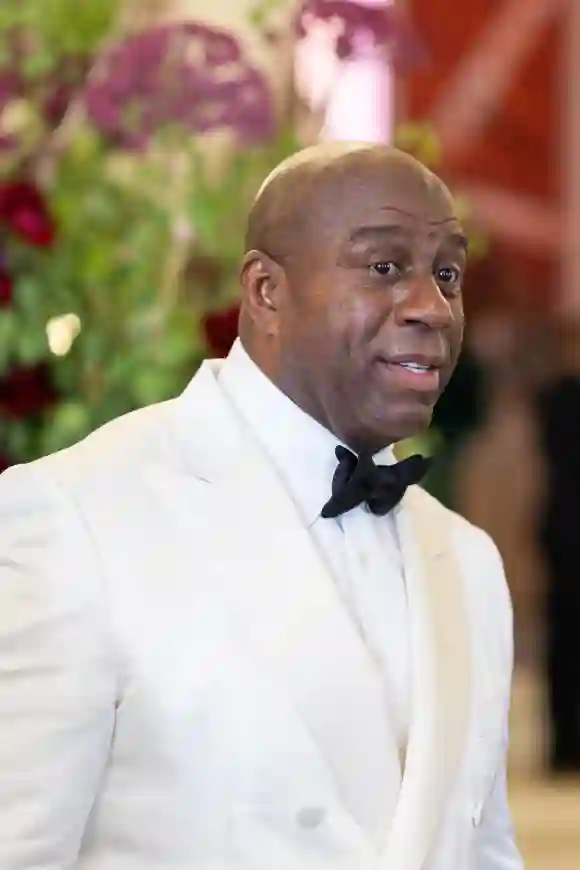 Cannes - Magic Johnson At The Carlton Magic Johnson at Hotel Carlton during the 77th Cannes Film Festival in Cannes, Fra