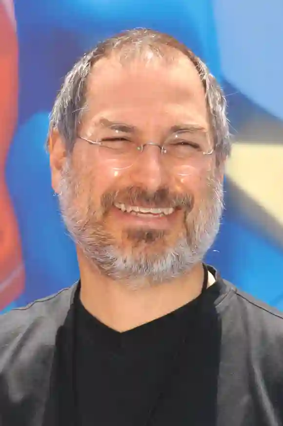 Steve Jobs at the premiere of Disney's Finding