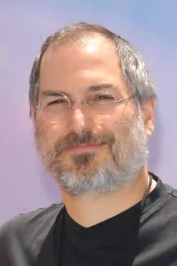 Steve Jobs at the premiere of Disney's Finding