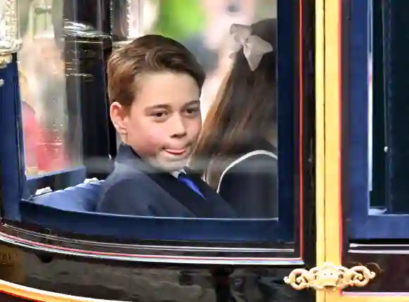 Trooping the Colour 2024 ceremony, marking the monarch s official birthday. Featuring: Prince George Where: London, Unit