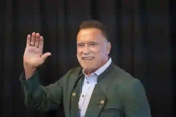 ARNOLD SCHWARZENEGGER at the AUSTRIAN WORLD SUMMIT 2024 under the motto Be Useful: Tools for a Healthy Planet taking pla