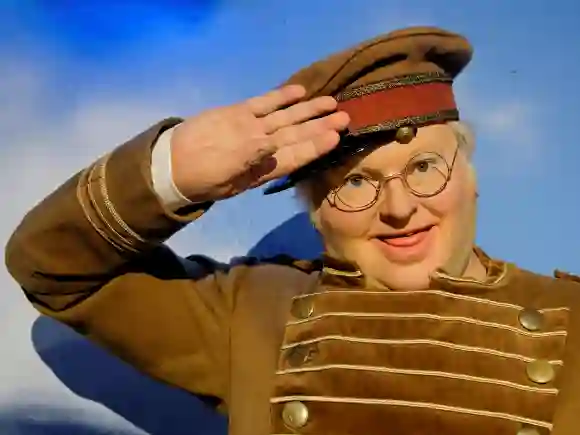 Alfred Hawthorne `Benny` Hill, Madame Tussauds, UK 2018. Alfred Hawthorne `Benny` Hill was an English comedian and actor