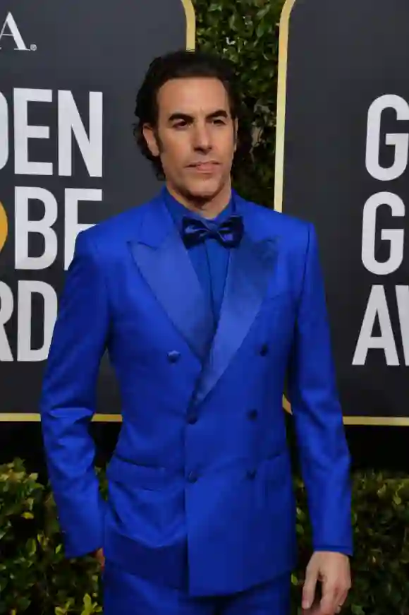 Sacha Baron Cohen, LOS ANGELES, USA. January 06, 2020: Sacha Baron Cohen arriving at the 2020 Golden Globe Awards at the