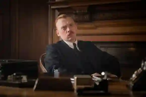 The ABC Murders (2018 - ) - filmstill Rupert Grint as Crome The ABC Murders (2018 - ) - - - EDITORIAL USE ONLY Copyright