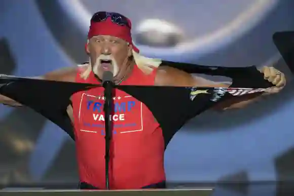 News: Republican National Convention July 18, 2024; Milwaukee, WI, USA; Hulk Hogan, professional entertainer and wrestle