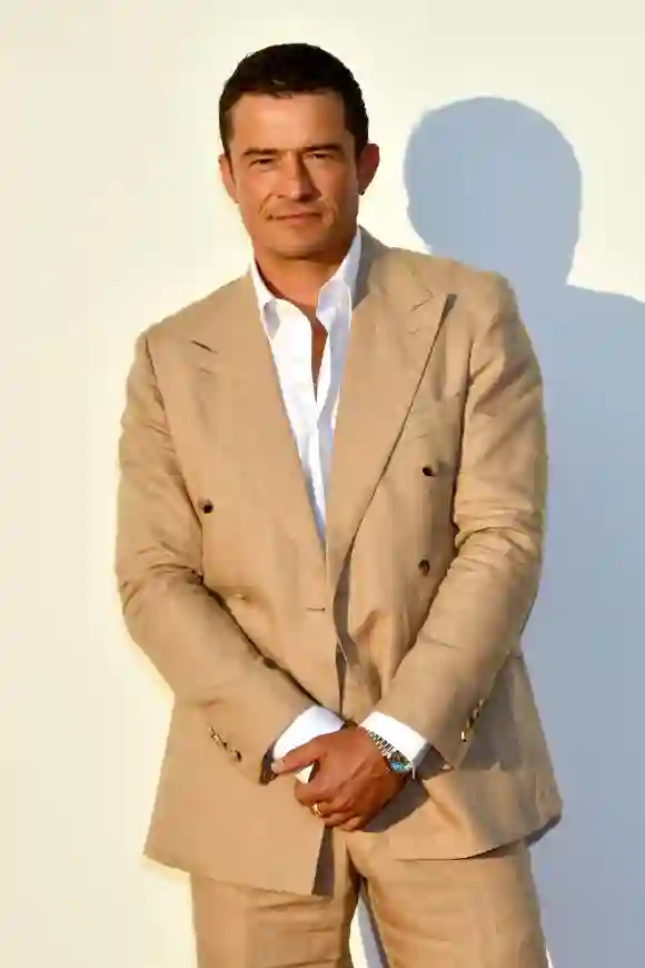 Photocall of the Knights of Charity dinner at the Château de la Croix des Gardes in Cannes Orlando Bloom Photocall of t