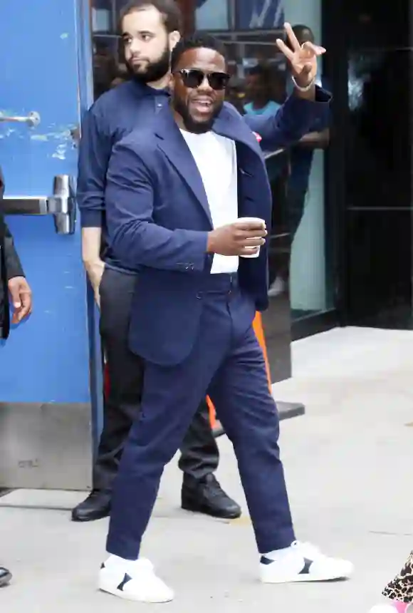 NEW YORK, NY- JULY 25: Kevin Hart seen at Good Morning America on July 25, 2024 in New York City. Copyright: xRWx