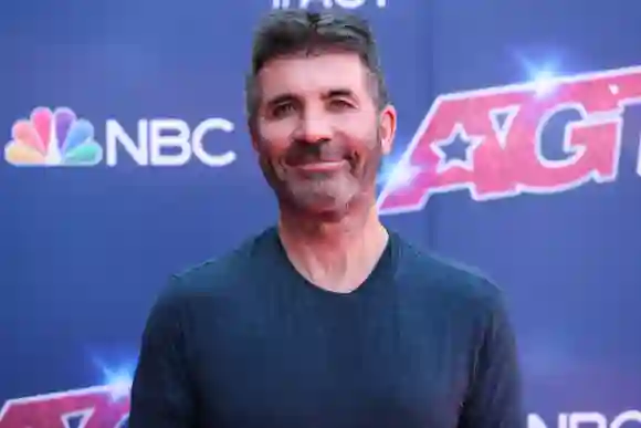 English TV personality Simon Cowell arrives at NBC's 'America's Got Talent' Season 17 Kick-Off Red Carpet held at the Pa