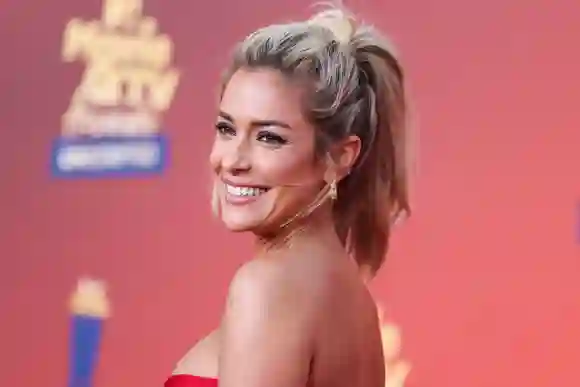 In this image released on June 5, American TV personality Kristin Cavallari arrives at the 2022 MTV Movie And TV Awards: