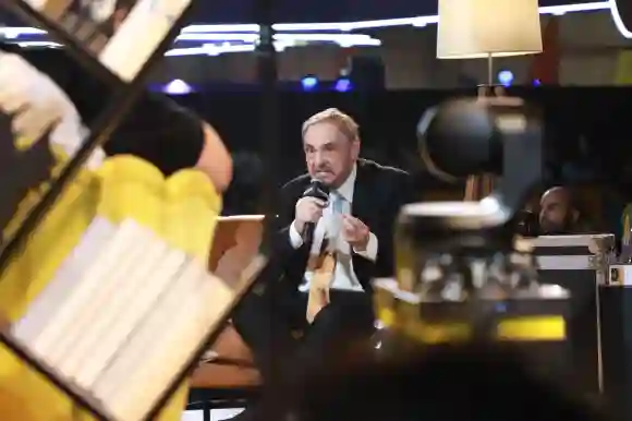 British actor John Rhys-Davies attends CCXP 22