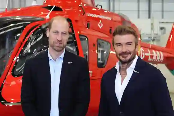 Prince William visits RAF Northolt Prince William and David Beckham visit RAF Northolt to view two new London Air Ambula