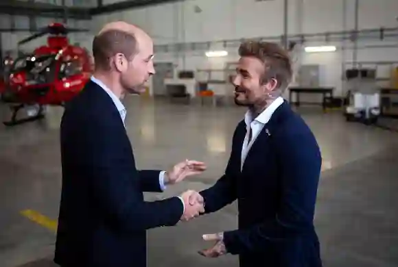 Prince William visits RAF Northolt Prince William and David Beckham visit RAF Northolt to view two new London Air Ambula