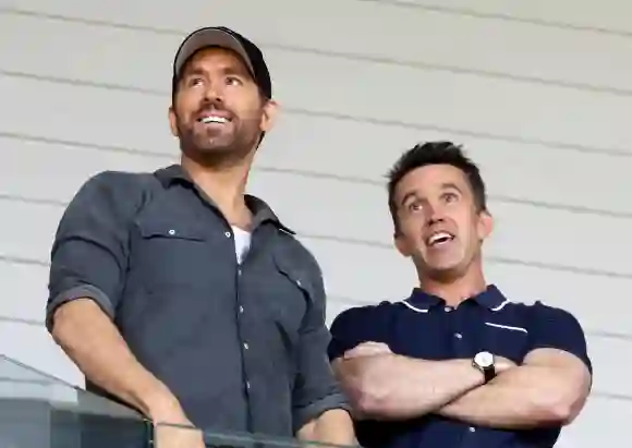 Ryan Reynolds and Rob McElhenney File Photo File photo dated 28-05-2022 of Wrexham owners Ryan Reynolds (left) and Rob M