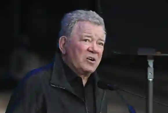 Syndication: The Herald-Times William Shatner speaks during the Hoosier Cosmic Celebration at Memorial Stadium on Monday