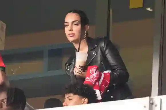 Georgina Rodriguez and family during the Euro 2024 soccer match between Turkey and Portugal at the Signal Iduna Park, Do