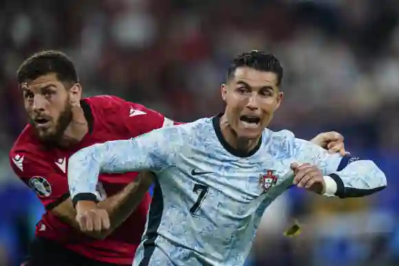 GER: Georgia v Portugal. UEFA EURO, EM, Europameisterschaft,Fussball 2024 Cristiano Ronaldo of Portugal during the UEFA