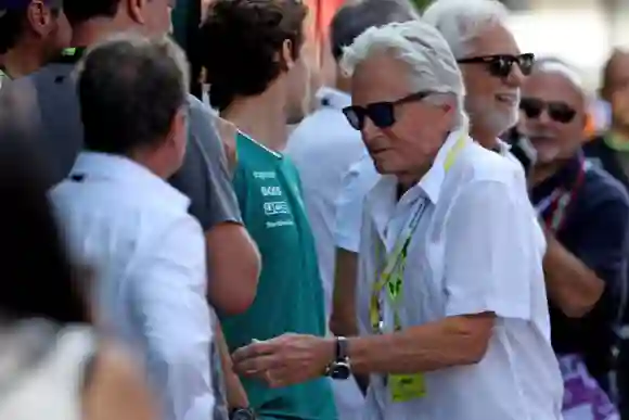 01.09.2024, xsvx, Motorsport FIA Formel 1, Großer Preis von Italien 2024 emspor, v.l. Michael Douglas Monza *** 01 09 20