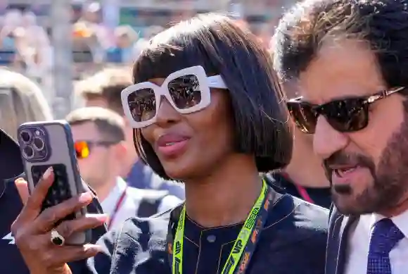 Azerbaïdjan Motor Formula 1 Grand Prix 8766758 15.09.2024 Le mannequin Naomi Campbell assiste à une course du Grand Prix de Formule 1 d'Azerbaïdjan 2024.