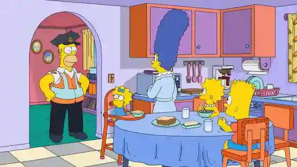 RECORD DATE NOT STATED THE SIMPSONS, from left: Homer Simpson (voice: Dan Castellaneta), Maggie Simpson, Marge Simpson (