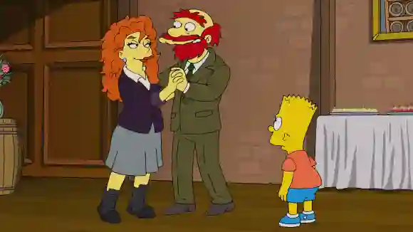 RECORD DATE NOT STATED THE SIMPSONS, from left: Maisie MacWeldon (voice: Karen Gillan), Groundskeeper Willie (voice: Dan