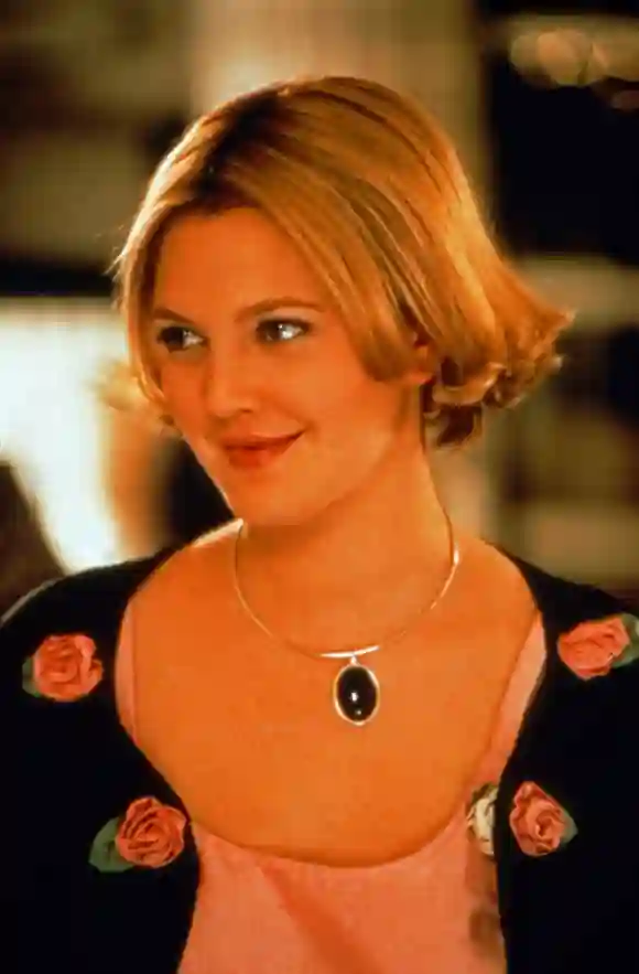 Drew Barrymore en la película de 1998, 'The Wedding Singer'.