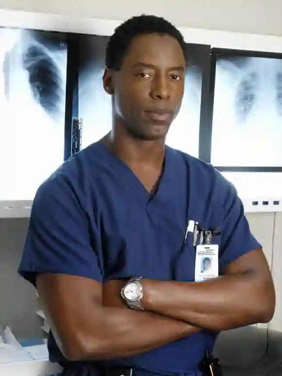 Isaiah Washington as "Dr. Burke" in 'Grey's Anatomy'