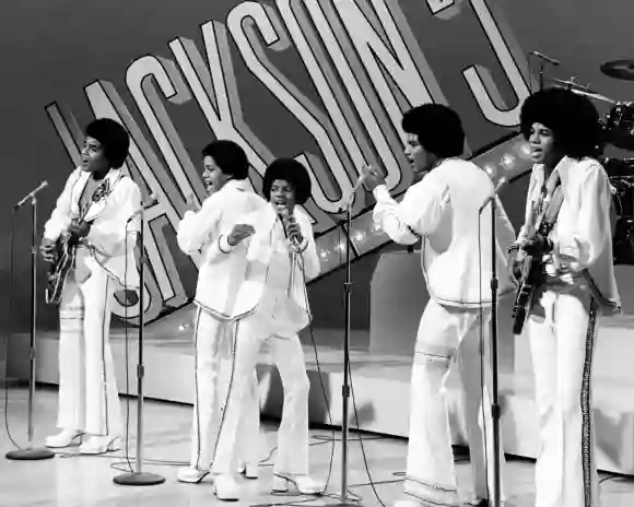 The Jackson Five on stage in 1970