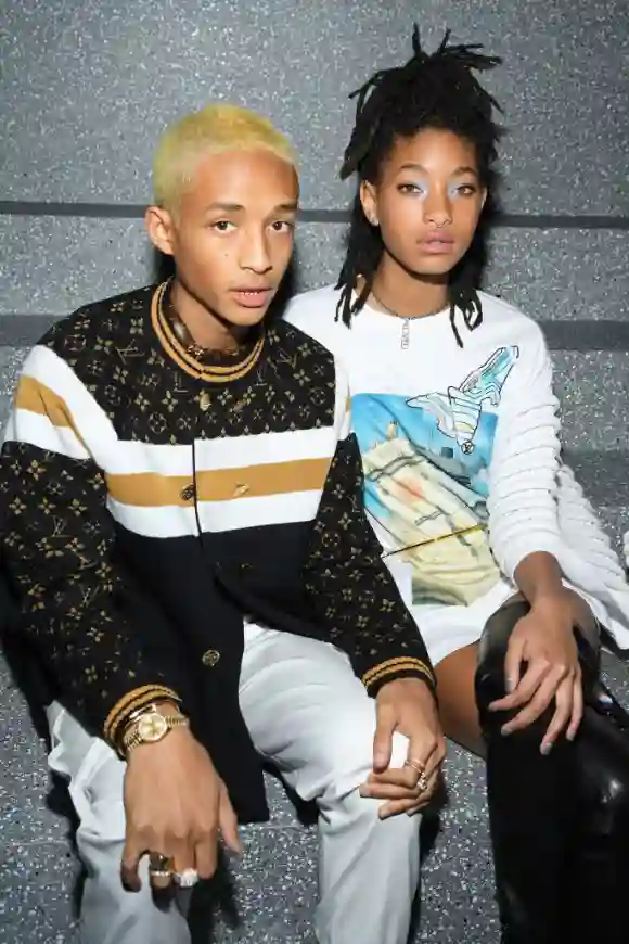 Jaden Smith and Willow Smith in 2019