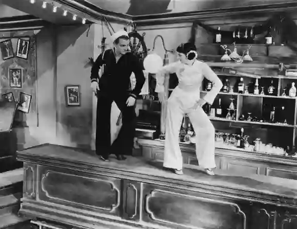 James Cagney and Ruby Keeler in 'Footlight Parade'