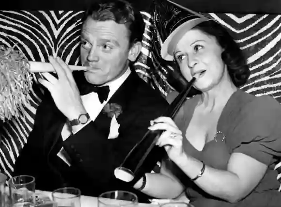 James Cagney and Frances Willard Vernon