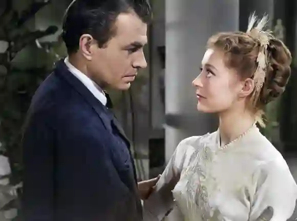 November 9, 2022, USA: James Mason, Moira Shearer, on-set of the film, The Story Of Three Loves , MGM, 1953 USA - ZUMAg1