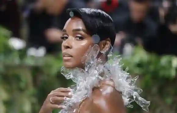 Janelle Monae arrives on the red carpet at the 2024 Met Gala celebrating Sleeping Beauties: Reawakening Fashion at The M
