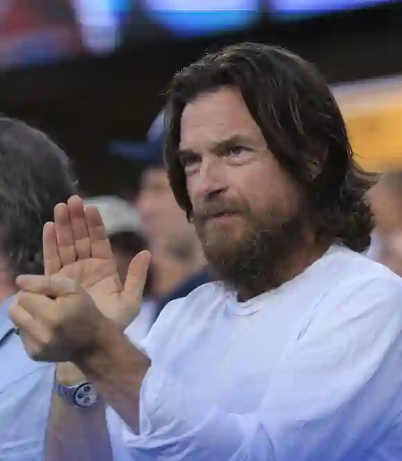 August 5, 2024, Los Angeles, California, USA: Jason Bateman attends the MLB, Baseball Herren, USA regular season game be